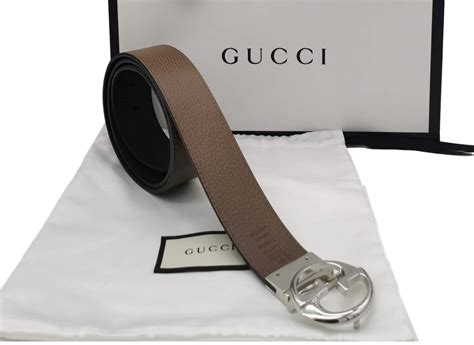 cinta gucci nera uomo|cinture di uomo gucci.